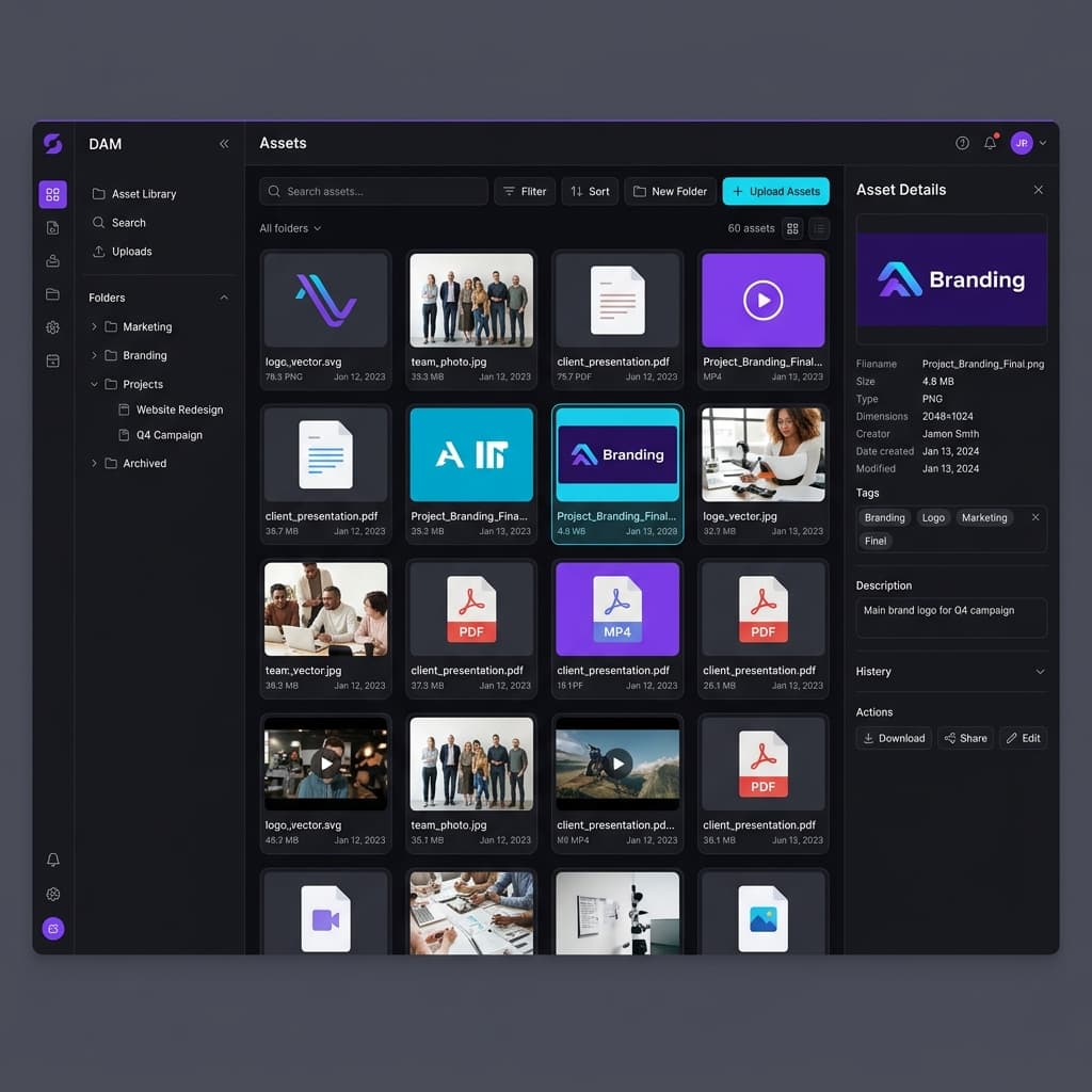 Asset Manager screenshot